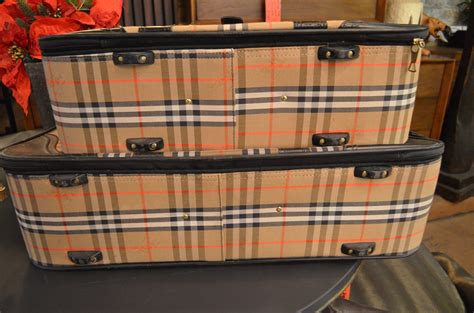 burberry luggage sets sale|burberry suitcase.